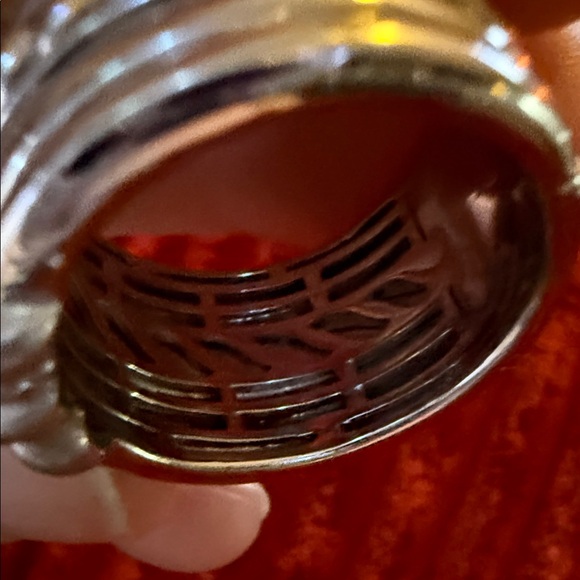 Sterling Silver Rope Knot Wide Band Ring – Heavy 18g Judith Ripka - Picture 9 of 9